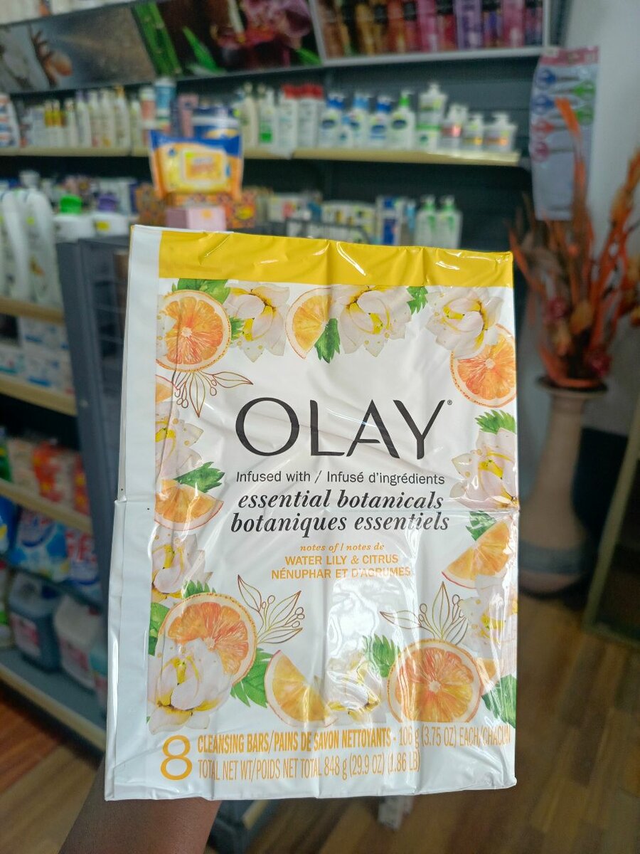 Olay Infused With Essential Botanicals Bar Soap - 8x106g