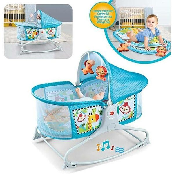 Berceau portable vibrant bébé