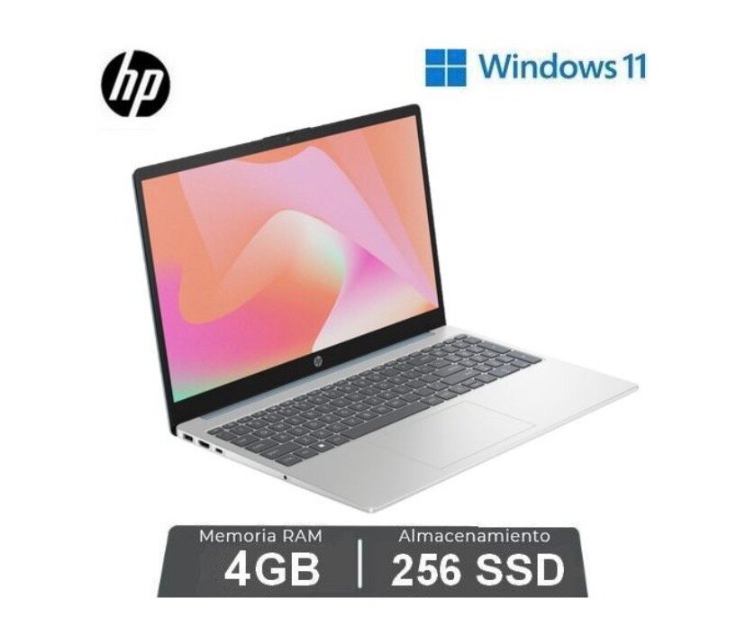 Ordinateur Portable HP 15" 4GB RAM SSD