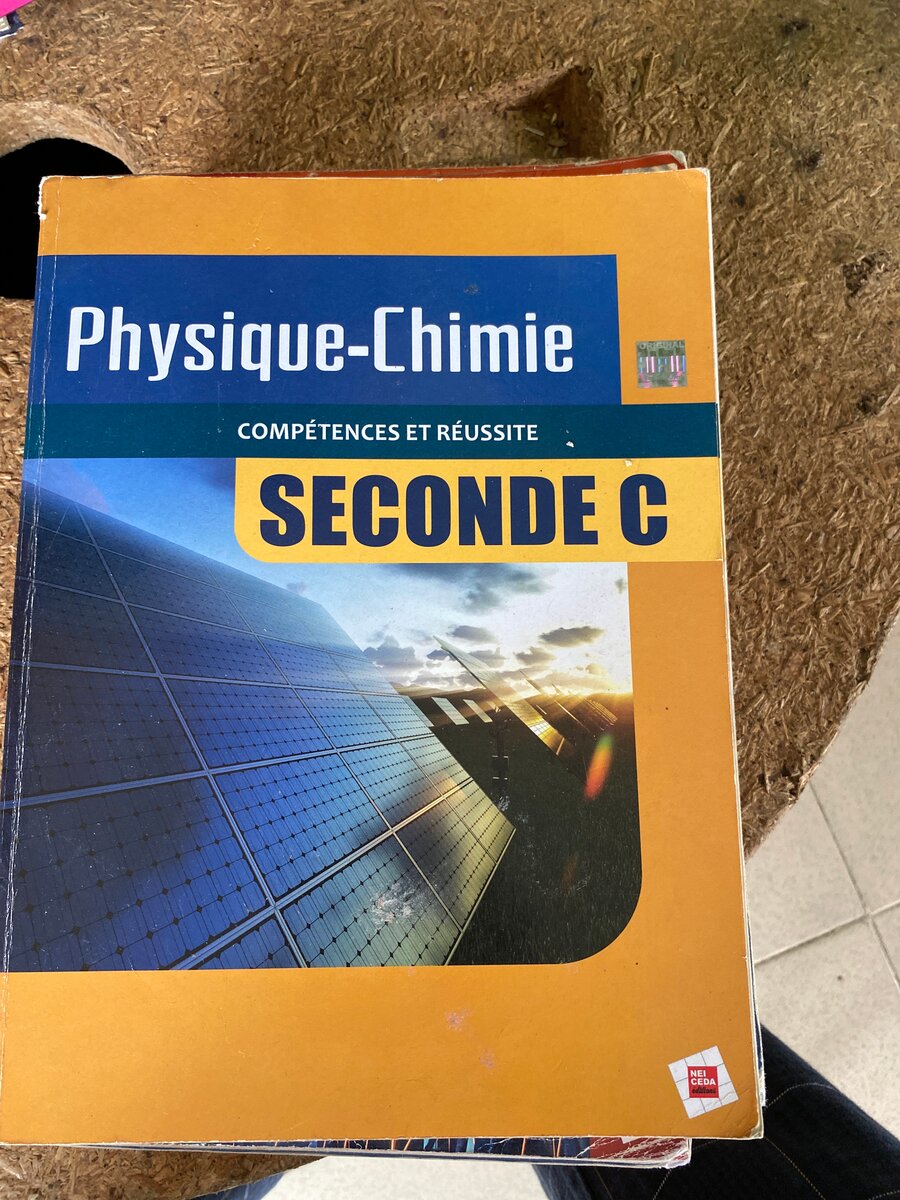 Manuel Physique-Chimie Seconde