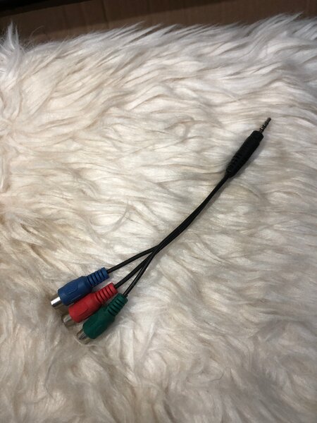 Câble adaptateur AV RCA