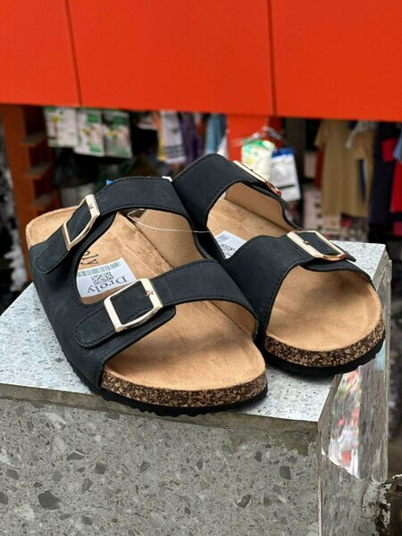 Sandales confort à deux boucles