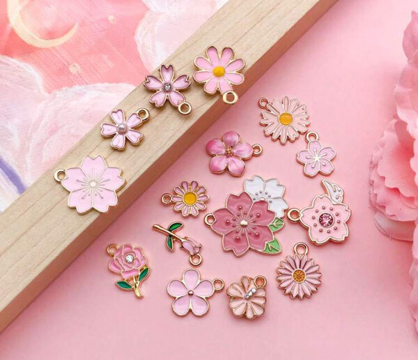 Collier Pendentif Fleur