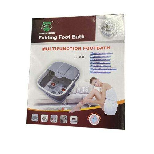 Bain de Pied Pliable Multifonction