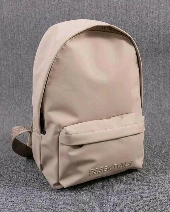 Sac à dos minimaliste beige