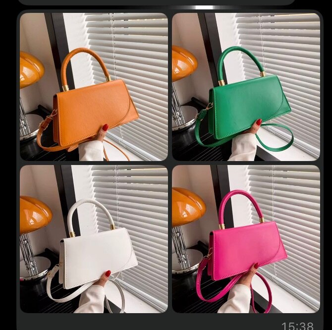 Sac élégant multicolore femme