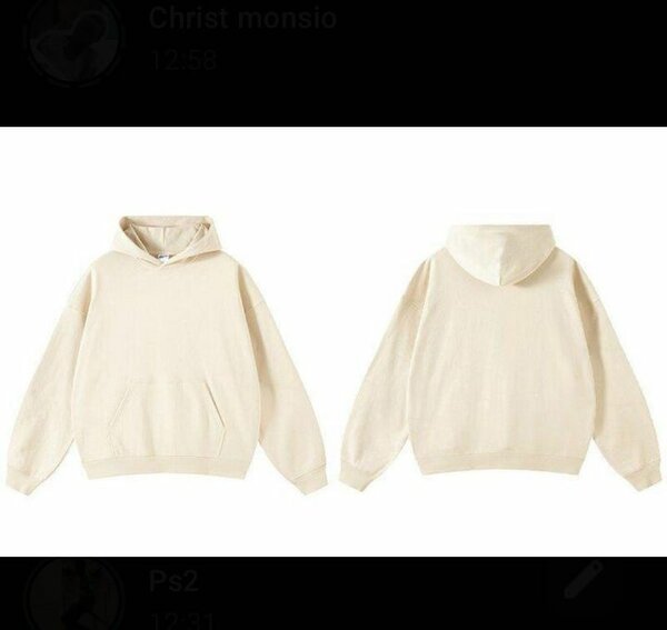 Sweat à capuche unisexe