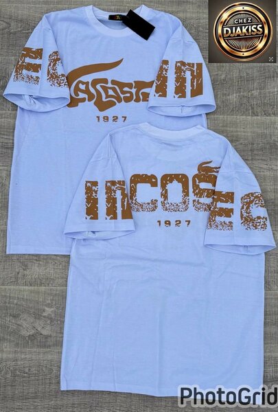 T-Shirt Blanc Graphique