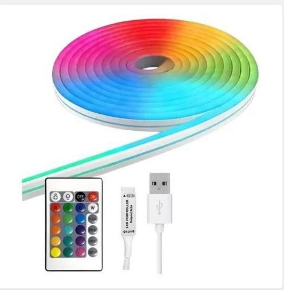 Bande LED intelligente RVB USB