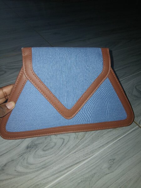 Sac en paille multicolore