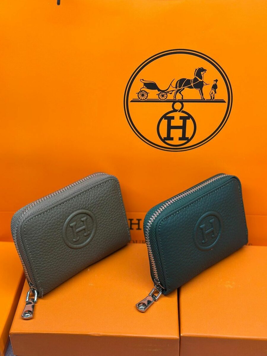 Кожаные мини кошельки