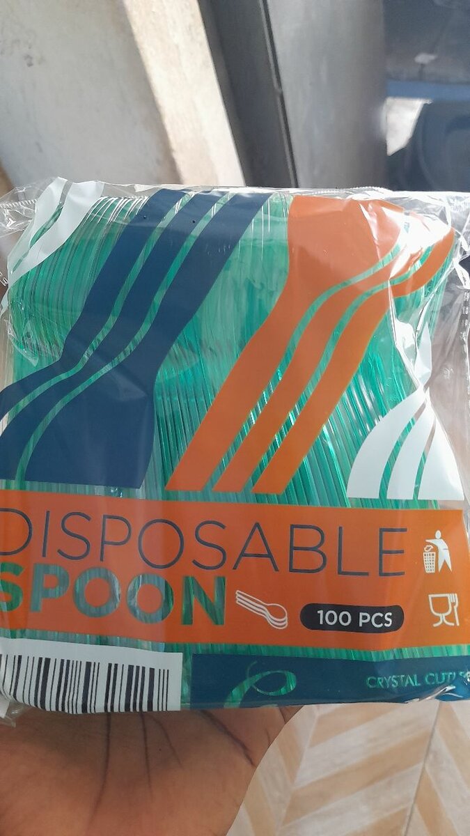 Disposable spoon