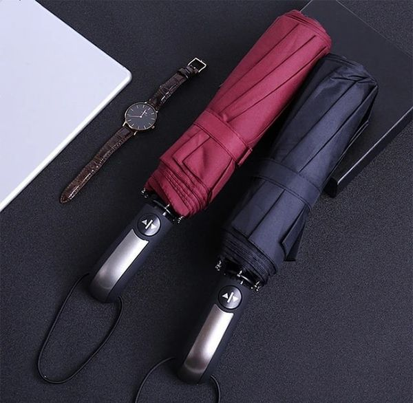 Grand parapluie automatique pliable 