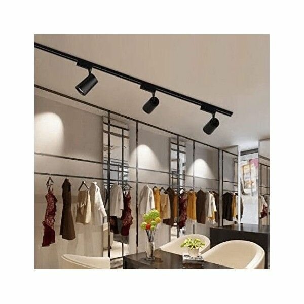 Spot LED sur rail moderne