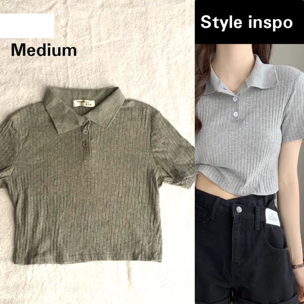 Salaula crop tops and tops