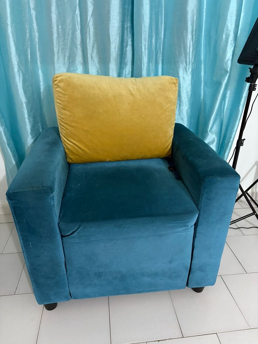 Canapé moderne en velours