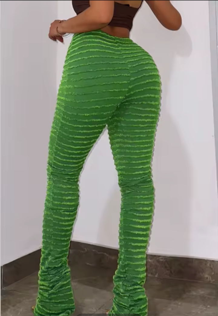 Leggings côtelés tendance pour femmes