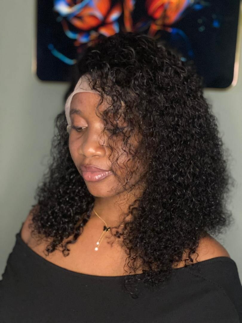 Brazilian 15A Pixie curl Wig