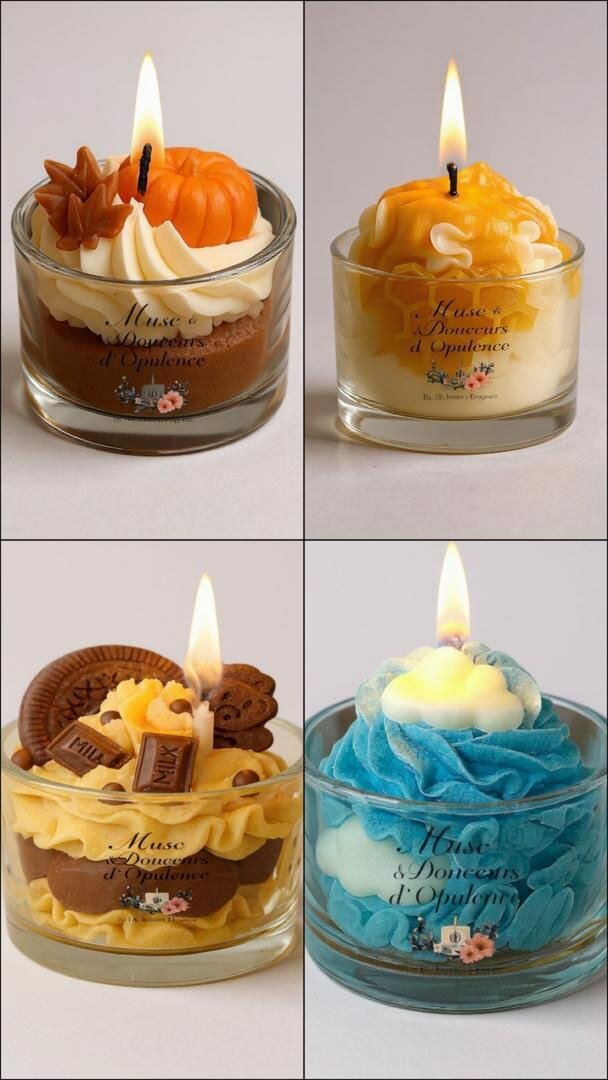 Bougies Gourmandes Parfumées