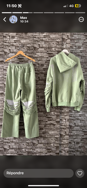 Ensemble survêtement à capuche