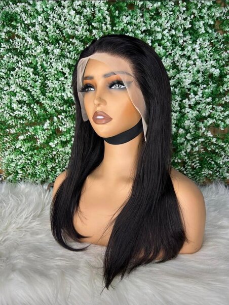 Perruque bob taille 16 humain