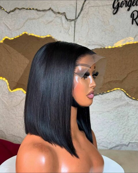 Perruque Bob en Dentelle