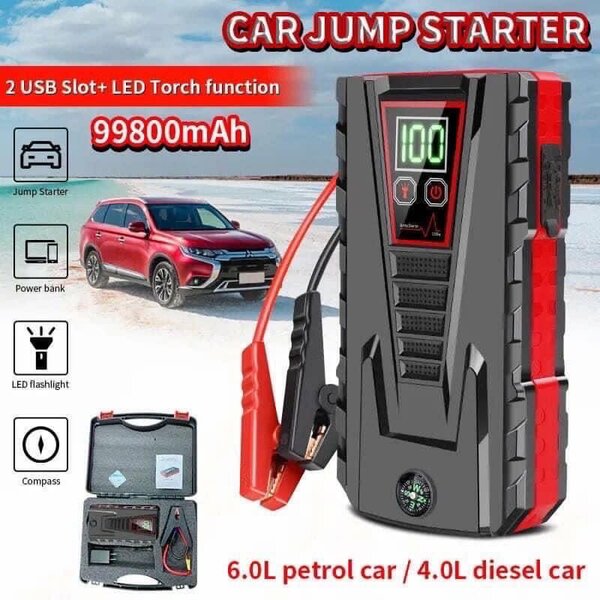 Portable car jump starter kits