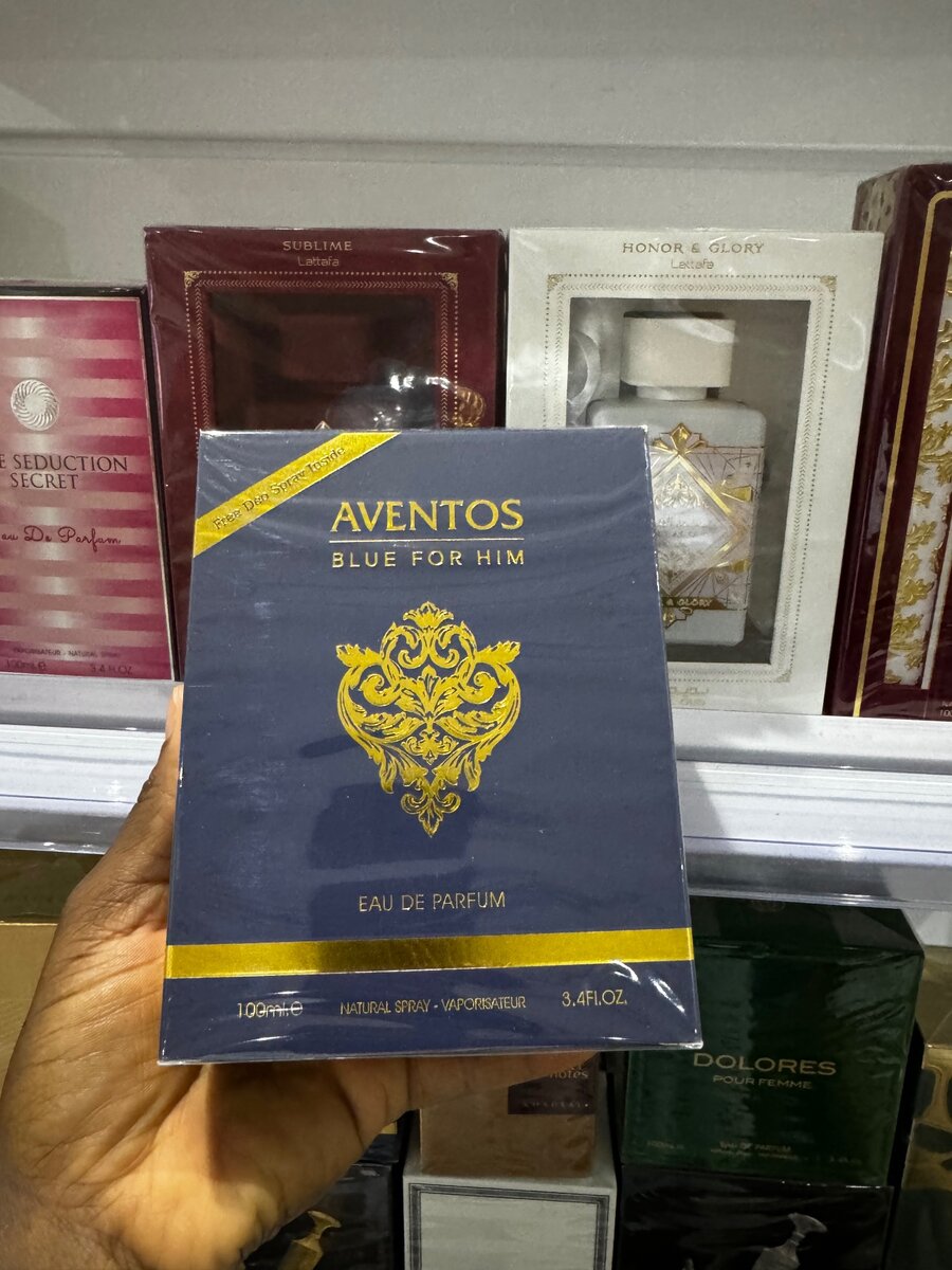 Aventos blue for him