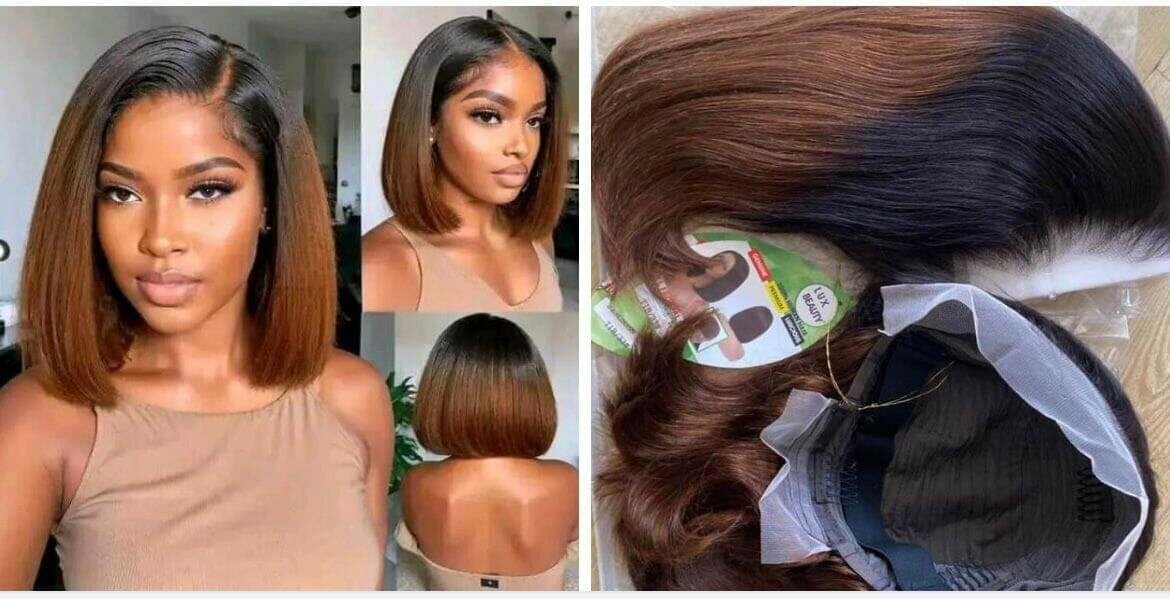 Perruque Bob Naturelle