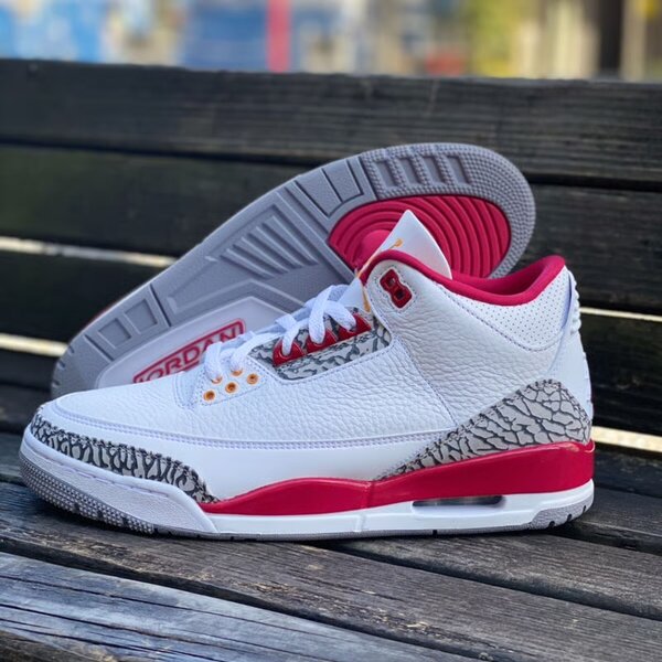 AIR JORDAN 3 RETRO MID CARDINA