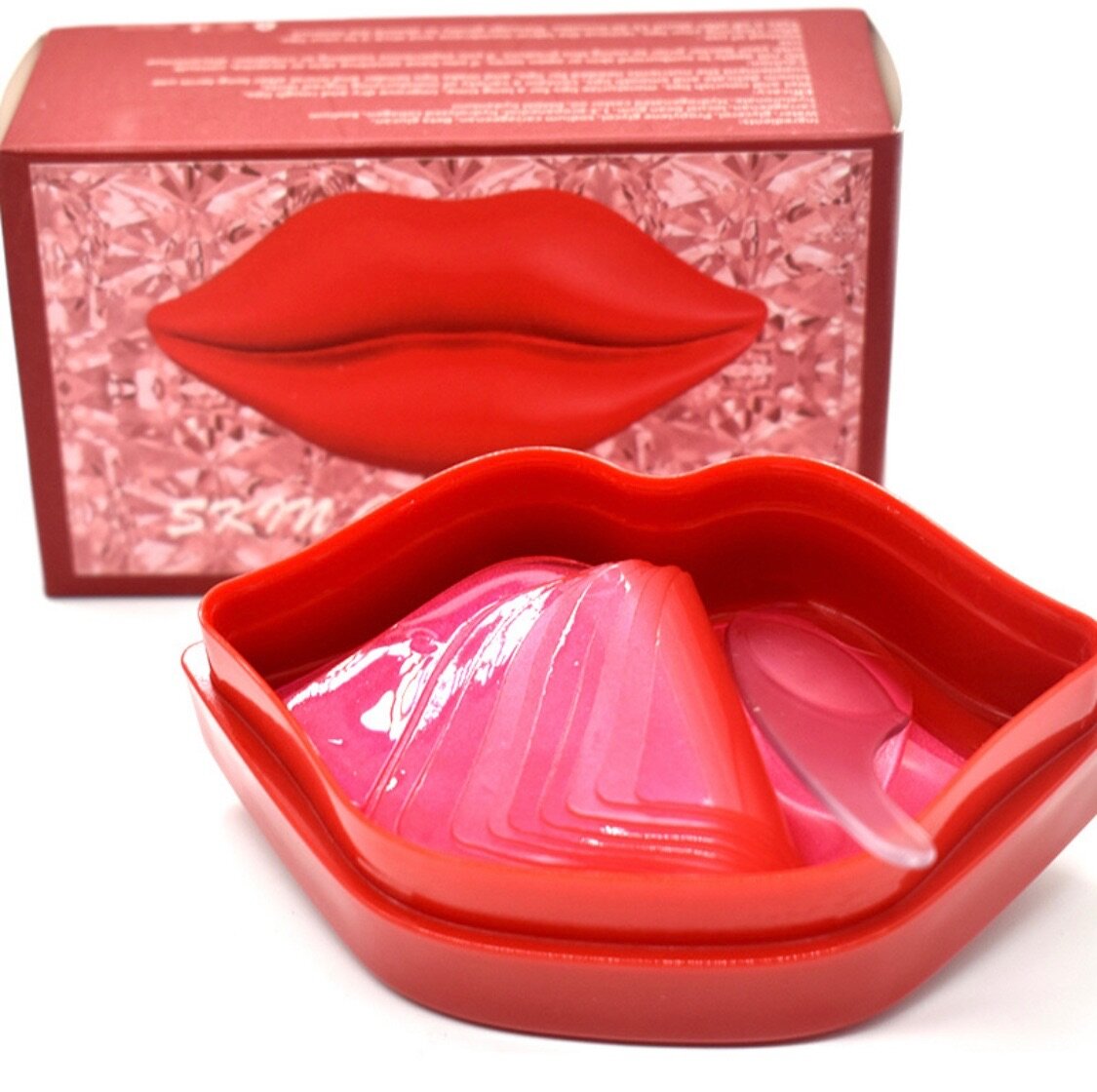 20 Pieces Red Skin Care Lip Mask