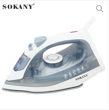 Sokany 2077 The Newest Professional High Quality Steam Iron 2200w Electric Iron – Grey