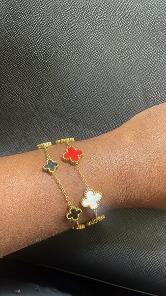 Multi clover bracelet