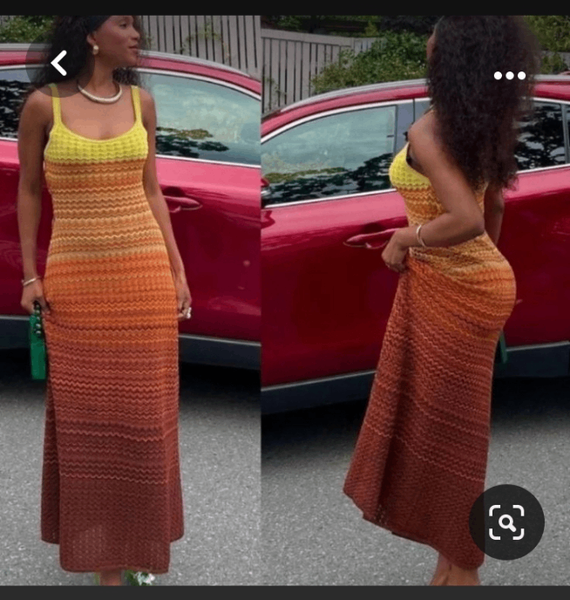 Robe Maxi Élégante Femme