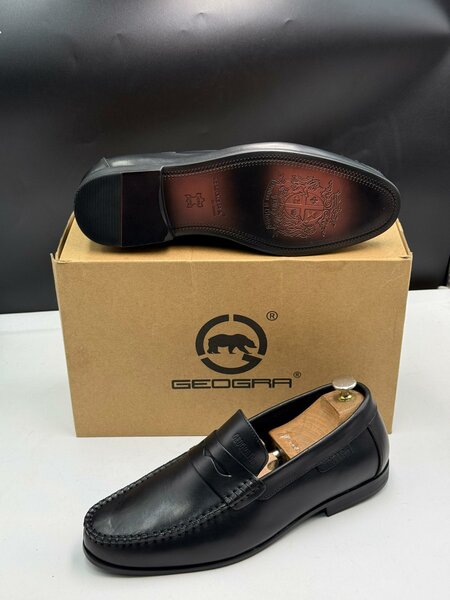 Mocassins en cuir élégants