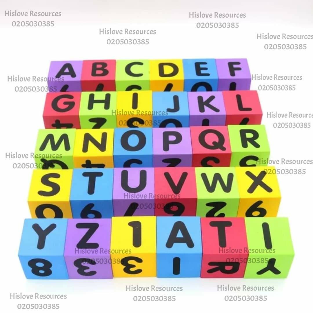 Alphabet and Number Blocks