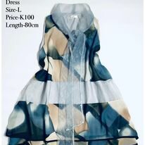 women's summer dress. colorful design