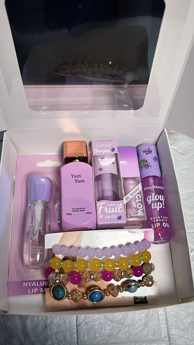 Coffret Beauté Lèvres & Bijoux
