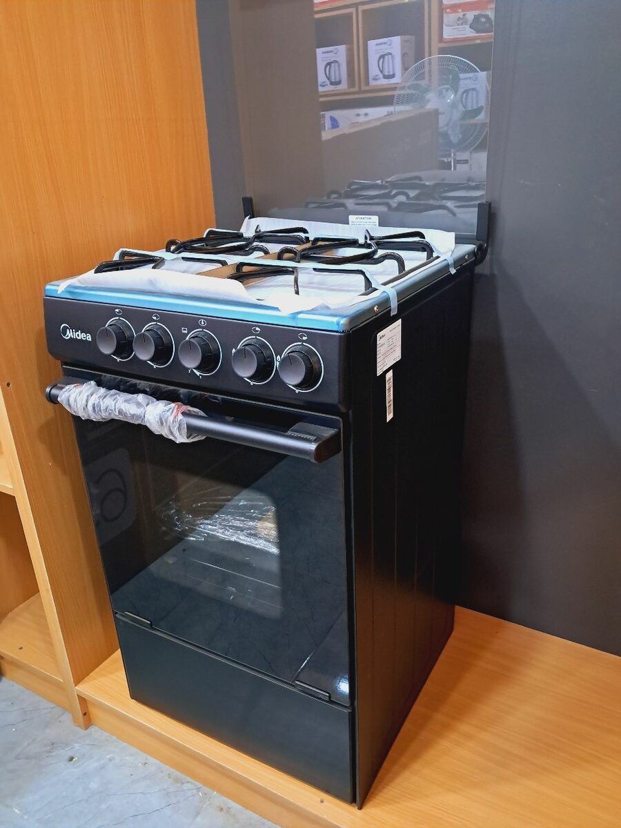 Quality Midea 4 burner gas stove with oven and Grill
