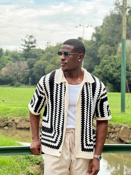 Cardigan crochet tendance