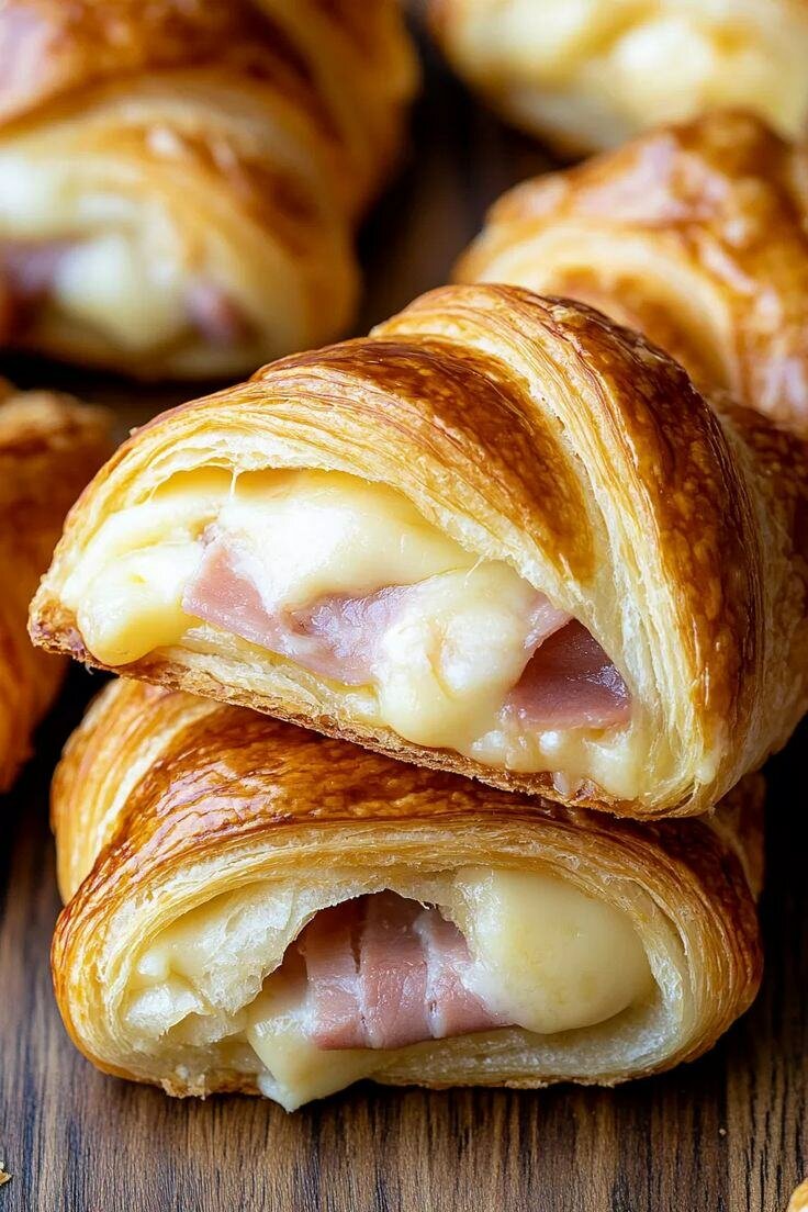 Mini Croissants Jambon-Fromage