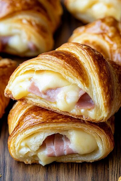 Mini Croissants Jambon-Fromage