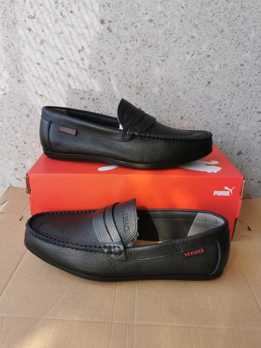 Mocassins en cuir élégants