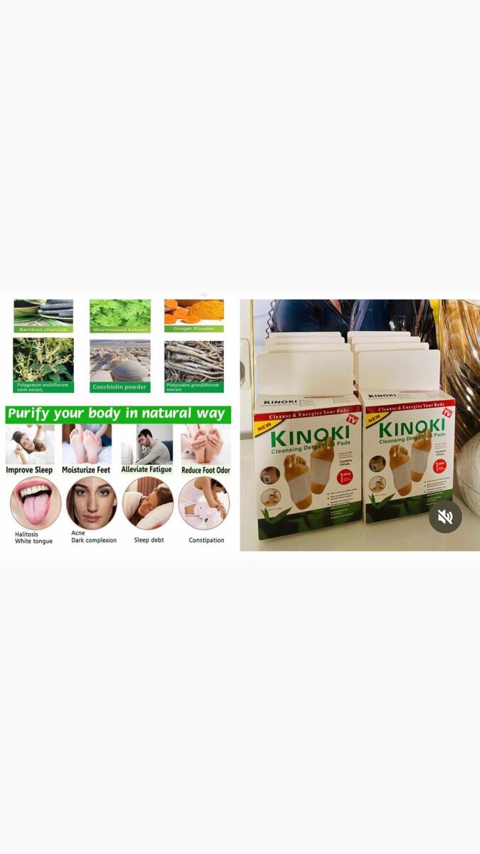 Kinoki foot detox patch