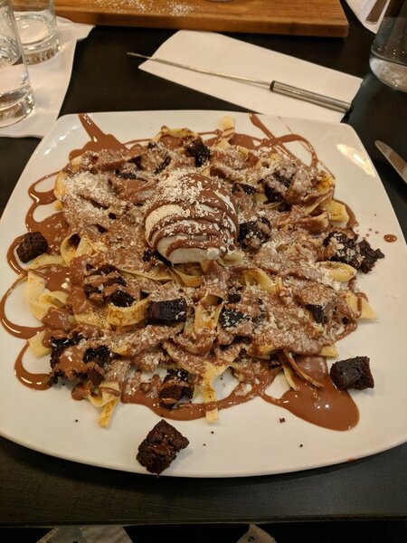 Crêpes délices chocolat fraise