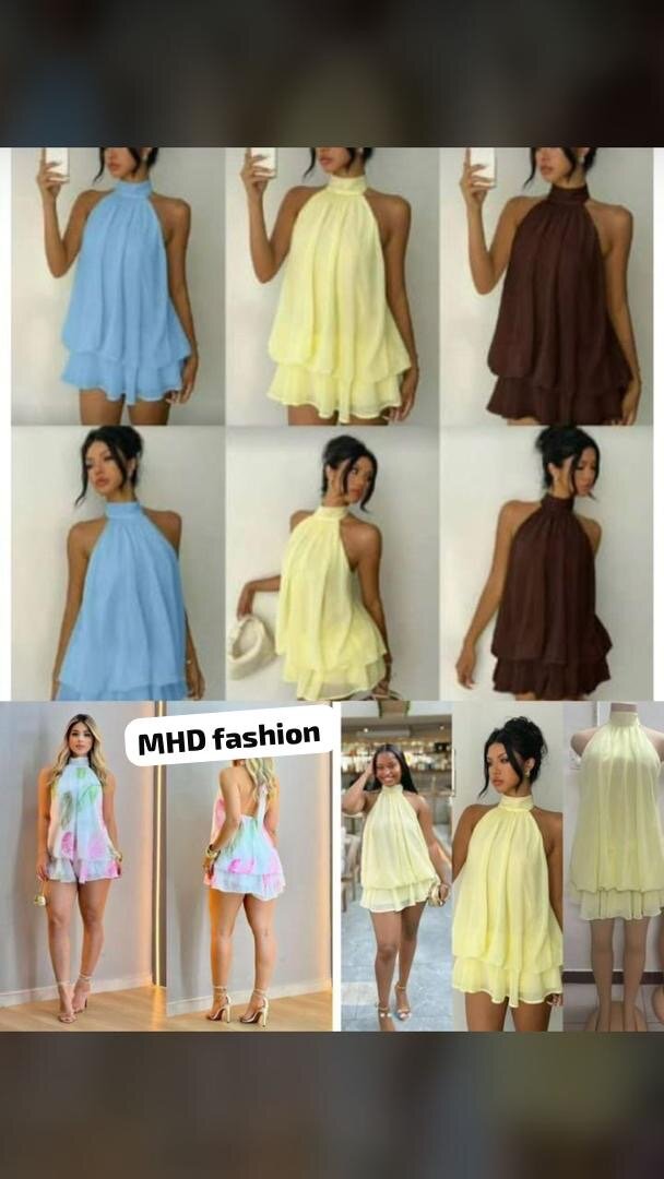 Robe d'été fluide élégante