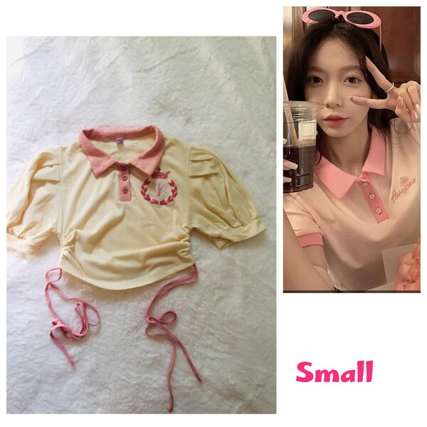 Salaula crop tops and tops