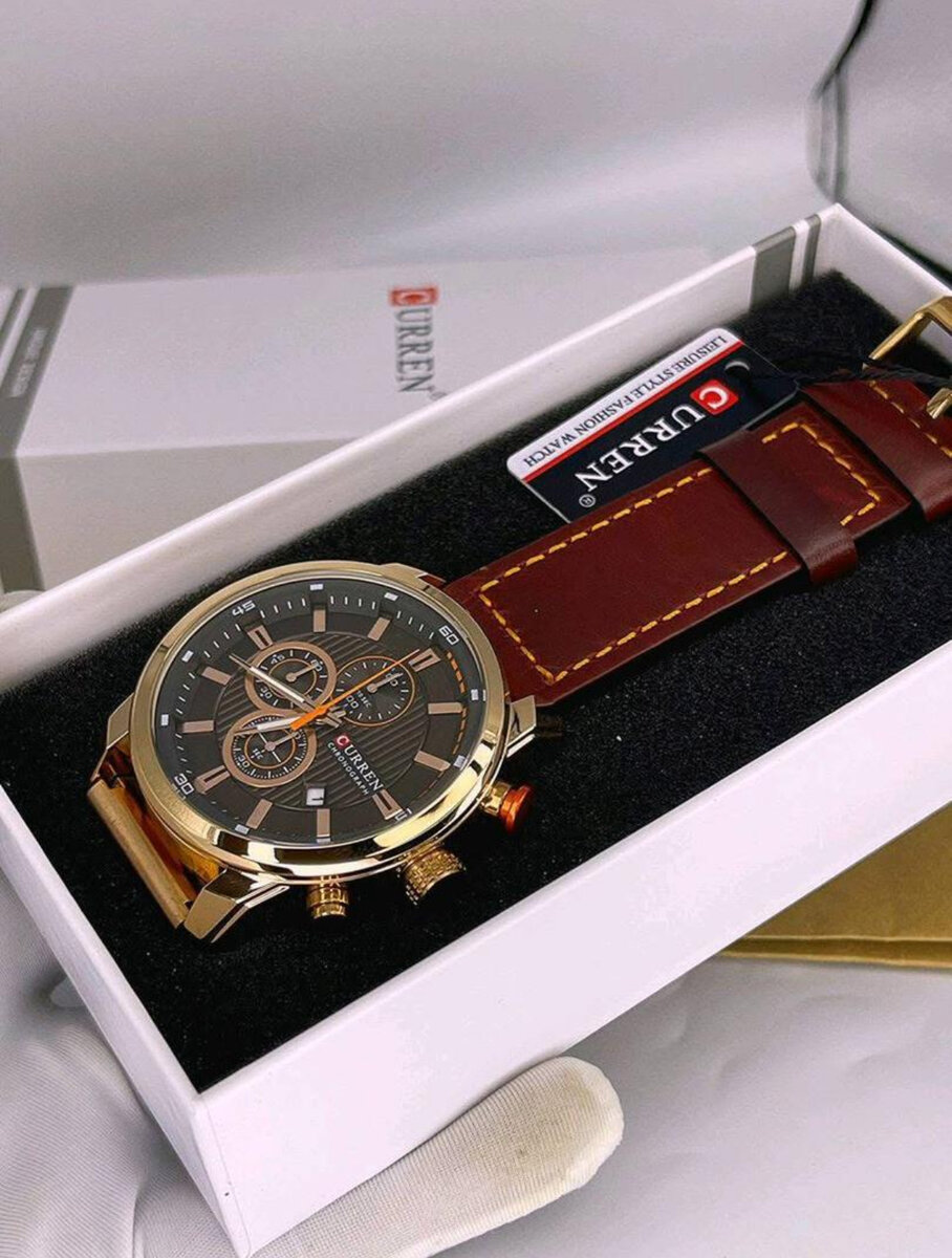 Montre Homme Chronographe Élégante