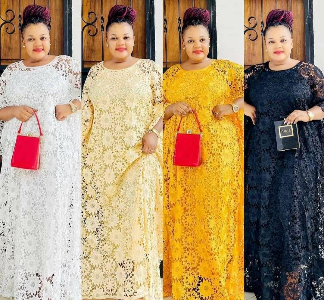 Robe en dentelle élégante