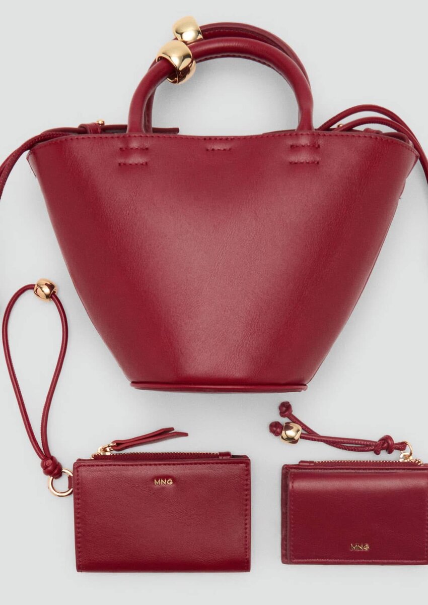 Sac seau en cuir élégant